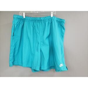 NEW Nike Woven Flow Shorts Size 2XL Mens Club 6" Above Knee Length Dusty Cactus‎